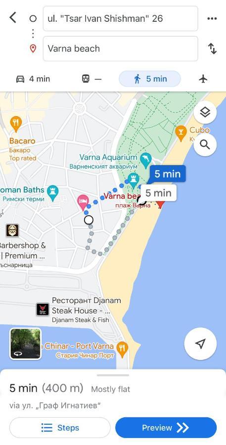 Green Central Apartment Βάρνα Εξωτερικό φωτογραφία